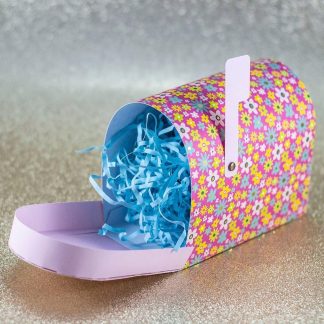 SVG File: 3D Paper Mailbox Gift Box / Treat Holder For Valentine's Day | Valentines Day SVG | Instant Digital Download