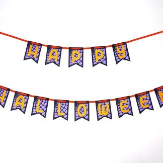 Happy Halloween Banner SVG Cut File